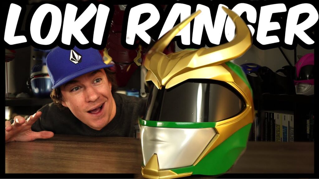 loki ranger helmet made by mystery makers finished by dylan from quest4nostalgia